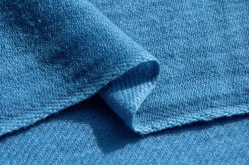喀什米爾Cashmere/羊絨圍巾/純羊毛圍巾披巾/戒指絨披肩-藍色海洋