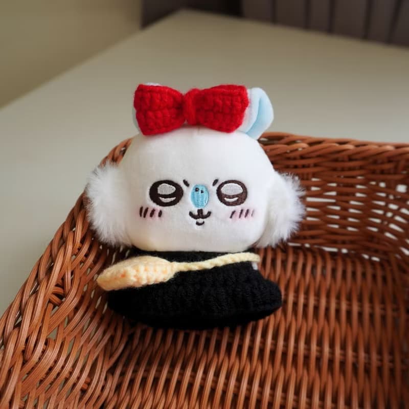 魔法少女-黑 娃衣 吉伊卡哇 ちいかわChiikawa 10cm適用