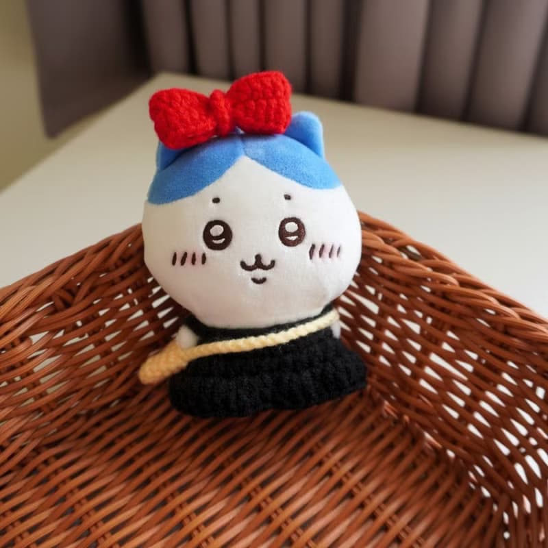 魔法少女-黑 娃衣 吉伊卡哇 ちいかわChiikawa 10cm適用