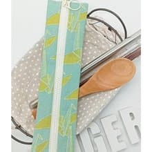 //紙鶴// 拉鍊餐具包/刷具包/文具筆袋