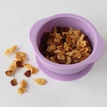 韓國【Mother's Corn】小太陽矽膠餐碗(薰衣草紫)