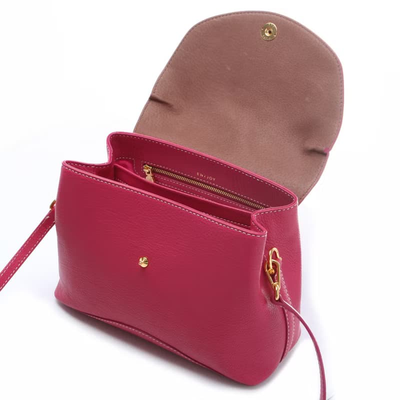 Laura 意大利山羊皮斜背袋 側背包 原創設計