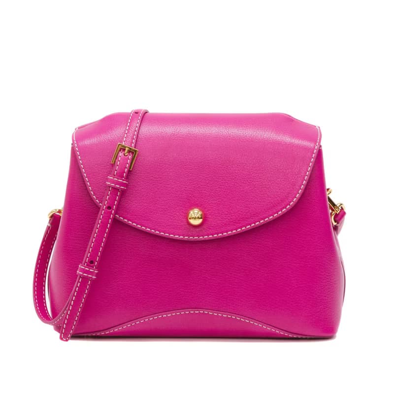 Laura 意大利山羊皮斜背袋 側背包 原創設計