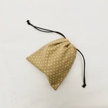 限量-黃色點點束口袋 收納袋 送禮