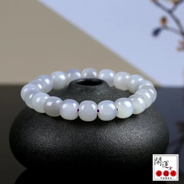 【開運方程式】煙紫和田玉10mm手鍊(招財、擋煞、保平安和闐玉手珠)