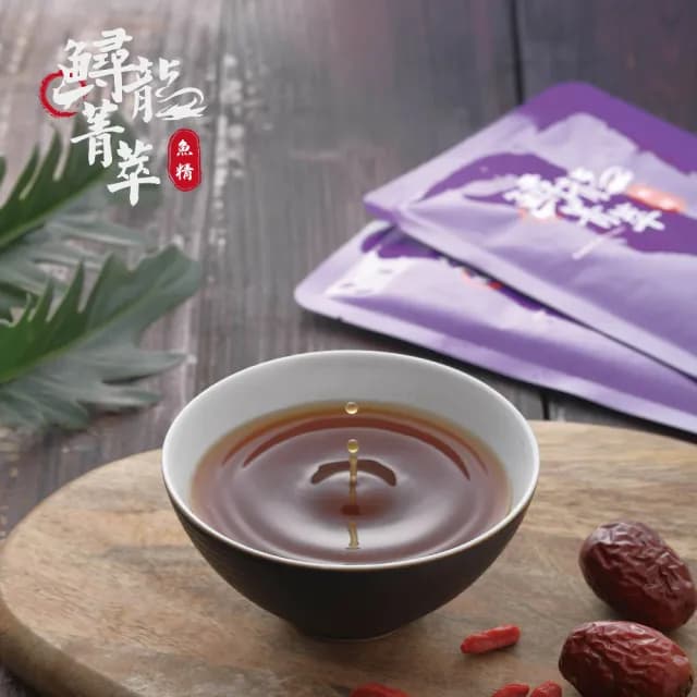 【慢食優鮮】鱘龍魚精-禮盒10入組(中秋禮盒、送禮)