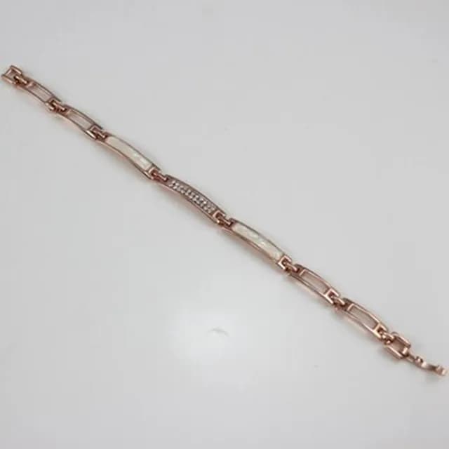 【米蘭精品】現貨+預購 玫瑰金手鍊鑲鑽手環(時尚百搭精美大方情人節生日聖誕節交換禮物女飾品73ku9)