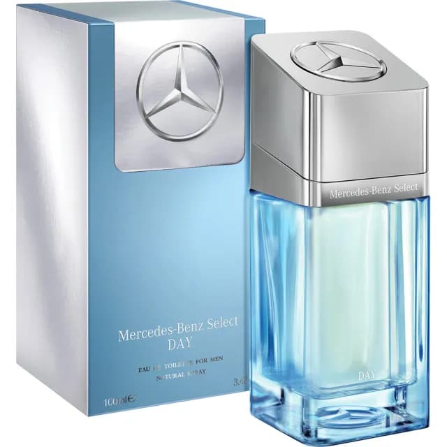 【Mercedes-Benz 賓士】Select DAY 日之耀男性淡香水 100ml(新手入門香)