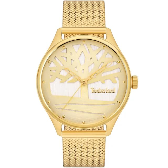 【Timberland】天柏嵐 經典大樹時尚米蘭帶女錶-38mm 禮物 送禮 推薦(TDWLG2200302)