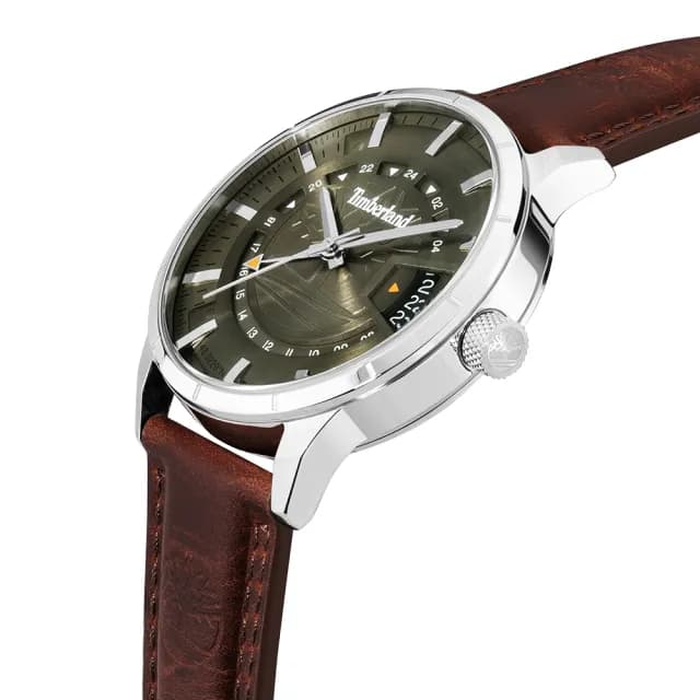 【Timberland】文藝時尚兩地時間手錶-42mm 禮物 送禮 推薦(TDWGB2201502)