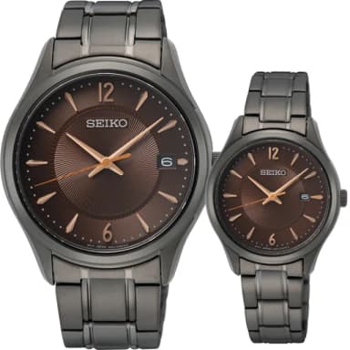 【SEIKO 精工】CS 台灣限量款 城市情侶手錶 對錶 母親節 禮物(SUR519P1+SUR521P1 / 6N52-00D0U+6N22-00N0U)