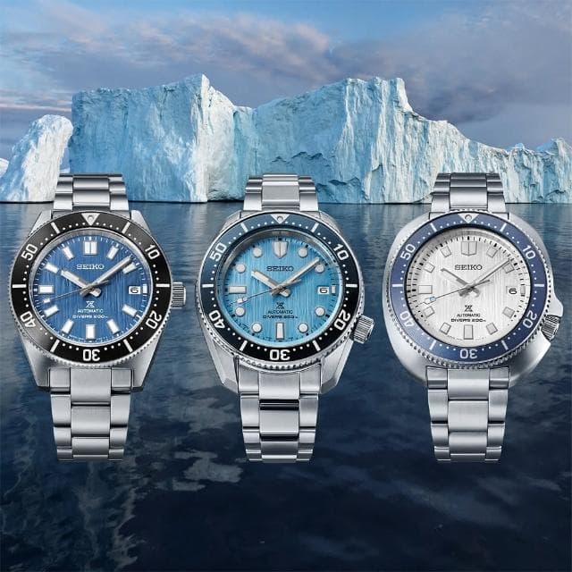 【SEIKO 精工】Prospex 大谷翔平廣告款 極地冰川潛水機械錶 母親節 禮物 送禮(SPB297J1/6R35-01V0B)