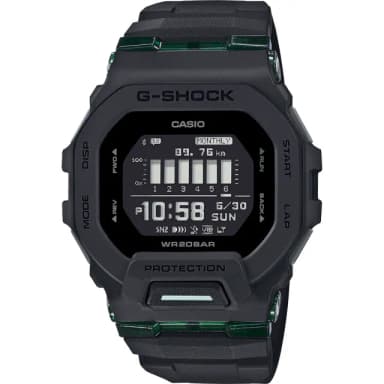 【CASIO 卡西歐】G-SHOCK 路跑多功能藍芽運動手錶 送禮 禮物 推薦(GBD-200UU-1)