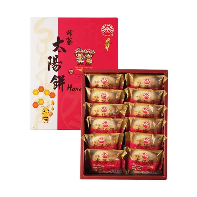 【太陽堂食品】綜合太陽餅-小太陽系列12入*3盒/組-中秋禮盒(月餅)