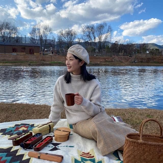 【DR.Story】日式好評推薦質感木香好食感野餐露營餐盒 大圓款(露營餐盒 午餐盒 母親節禮物 女生禮物)