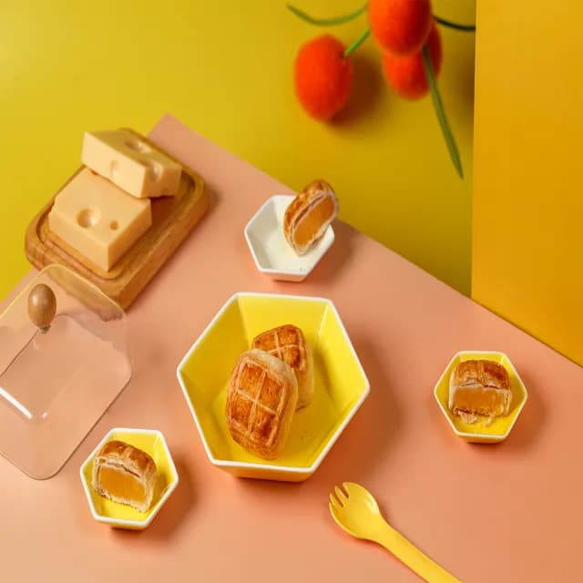 【和生御品】巧達起司酥6入禮盒(宮廷茶點 傳統點心 下午茶)
