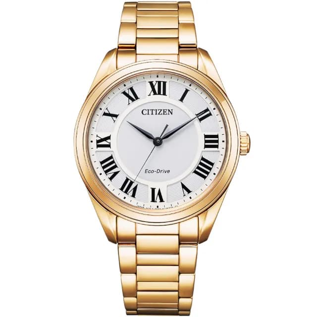 【CITIZEN 星辰】Eco-Drive 羅馬假期光動能時尚女錶 禮物 推薦(EM0973-55A)