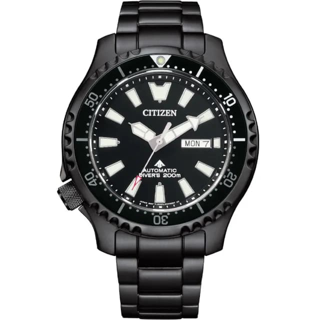 【CITIZEN 星辰】Promaster鋼鐵河豚EX Plus 潛水機械錶 男錶 禮物 推薦(NY0135-80E)