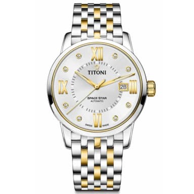 【TITONI 梅花錶】天星系列 簡約羅馬機械腕錶 畢業禮物 送禮 推薦(83538SY-099)