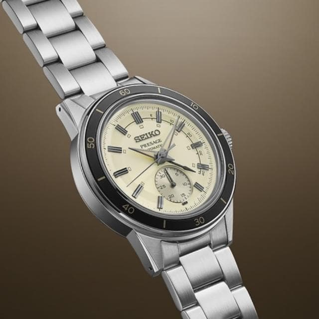 【SEIKO 精工】Presage系列 Style60’s 復古風 機械腕錶 母親節 禮物 推薦(SSA447J1/4R57-00T0S)