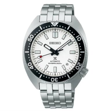 【SEIKO 精工】PROSPEX DIVER SCUBA 復古 潛水機械錶 母親節 禮物推薦_SK028(SPB313J1/6R35-01Z0S 黑)