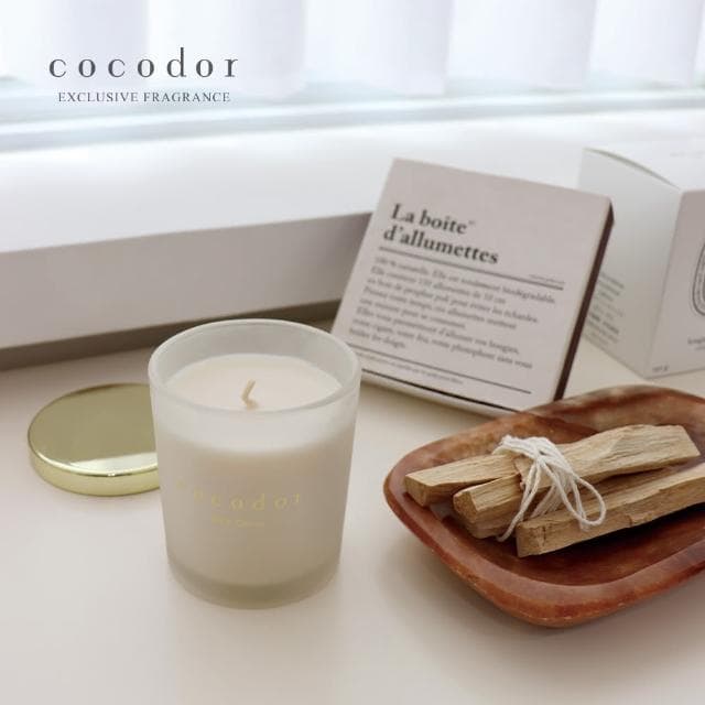 【cocodor】小型融燭燈+大豆蠟燭130g(多款任選/官方直營/融蠟燈/禮盒/送禮)