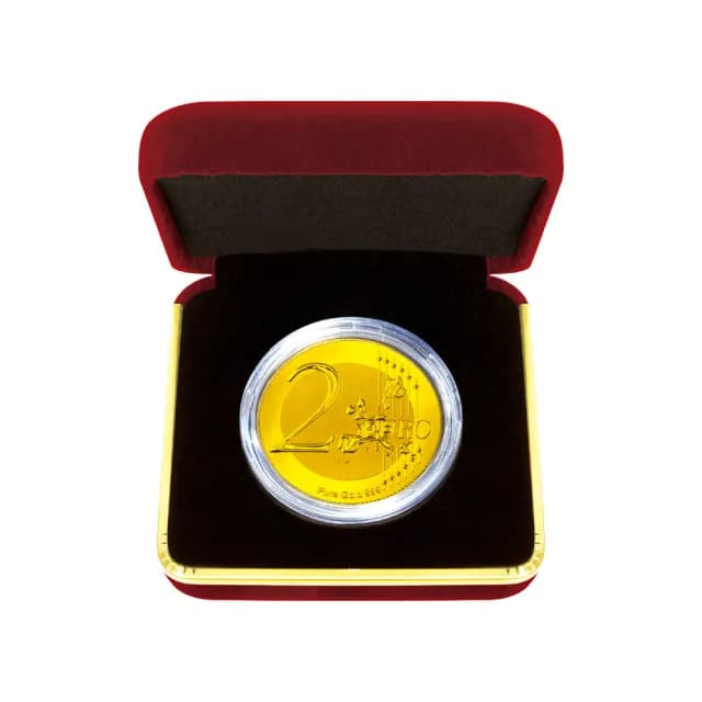 【三省堂】EURO 歐元紀念金幣 歐元金幣(開運金幣 純金紀念金幣 收藏送禮 彌月禮 生日禮物)