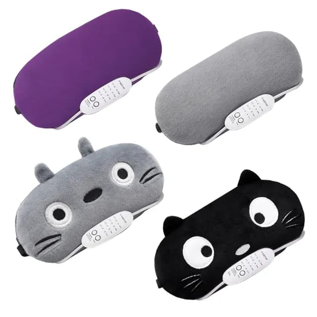 【DREAMCATCHER】SPA按摩熱敷眼罩(熱敷眼罩/蒸氣眼罩/發熱眼罩/按摩眼罩/加熱眼罩/母親節禮物)