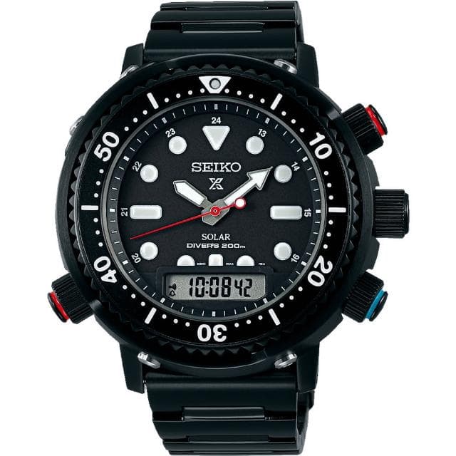 【SEIKO 精工】PROSPEX 40週年限量 鮪魚罐頭 阿諾太陽能潛水錶 母親節 禮物 送禮(SNJ037P1/H855-00C0SD)