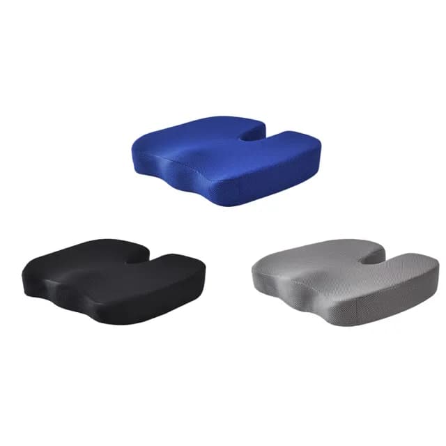 【Kyhome】3D網眼蜂巢凝膠坐墊 減壓坐墊 U型椅墊 美臀護腰 家用/辦公 交換禮物