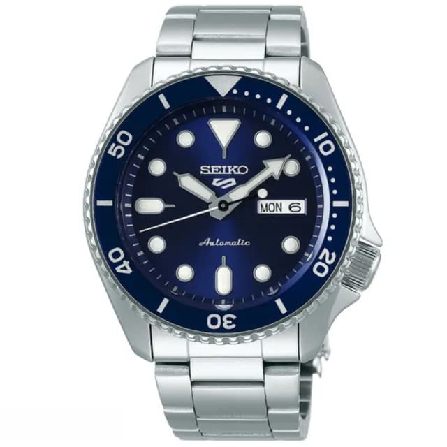 【SEIKO 精工】5 Sports系列 Lineup 潮流藍 機械腕錶 畢業禮物 送禮 推薦(SRPD51K1/4R36-07G0B)