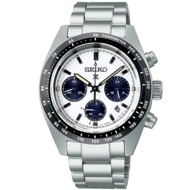 【SEIKO 精工】熊貓 PROSPEX系列 太陽能計時腕錶 畢業禮物 送禮 推薦(四款可選)
