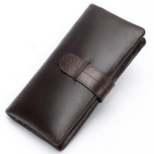 【米蘭精品】現貨+預購 長夾真皮錢包(RFID復古兩折牛皮男包包父親節情人節生日禮物2色74cb9)