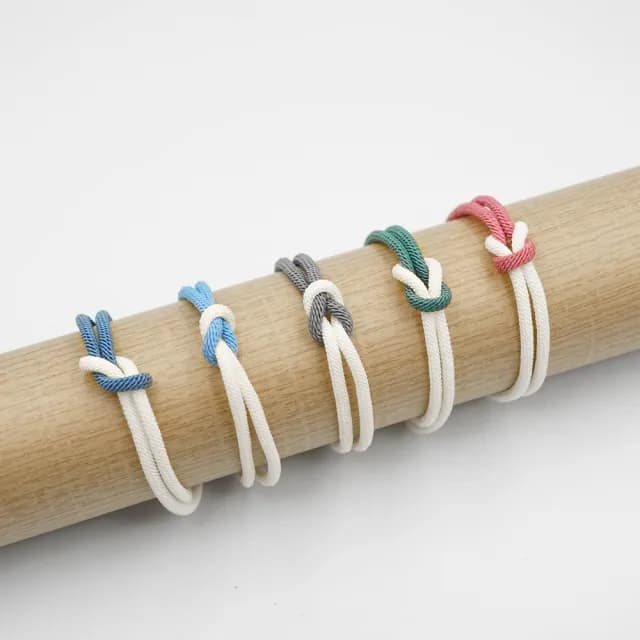 【Porabella】開運手繩 拼接色撞色手鍊 好運轉運紅色手繩 幸運姻緣 好人緣紅繩手鍊 Bracelets