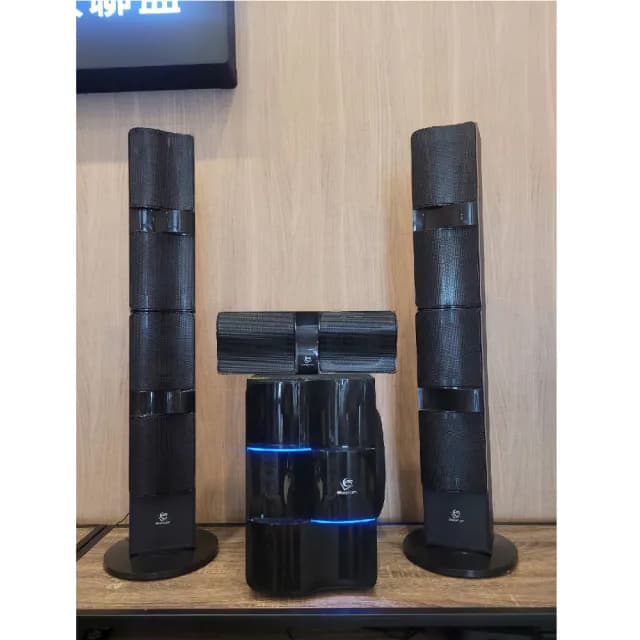 【Gloryearth】5.1多媒體藍芽喇叭VR-9910幻影(藍芽 家庭劇院 重低音 唱歌 電視)