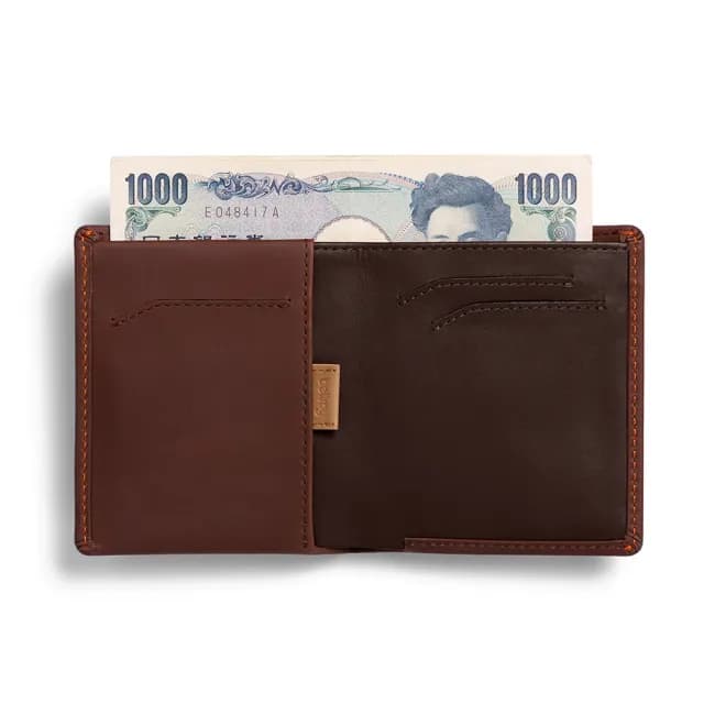 【Bellroy】Note Sleeve 直式皮夾 短夾 RFID防盜 禮物 送禮 推薦(可可棕)