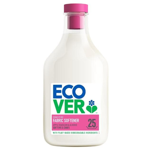 【ECOVER 宜珂】親膚柔軟精-蘋果花750ml(無添加色素 嬰兒衣物 寶寶)
