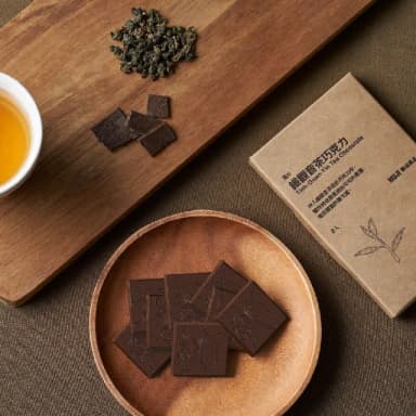 【MUJI 無印良品】薄片 鐵觀音茶巧克力(3入組)