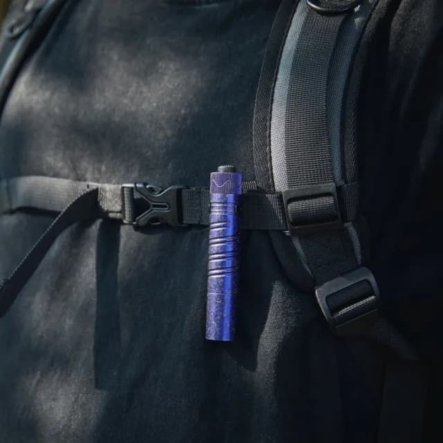 【Olight】錸特光電 i5R 限量鈦冰花_鈦合金 350流明(鑰匙圈手電筒 AA筒 質感禮物)