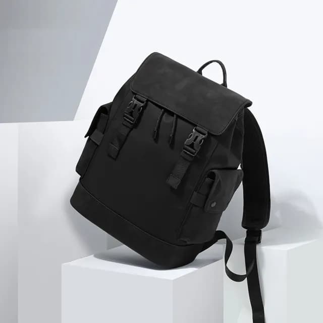 【米蘭精品】現貨+預購 後背包牛津布雙肩包(商務韓版時尚男包包父親節情人節生日禮物2色74cv6)