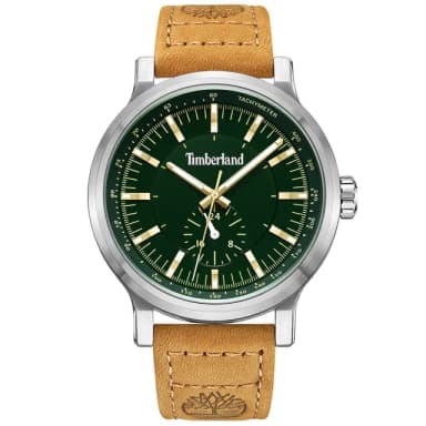 【Timberland】天柏嵐 DISCOLL系列 戶外雅痞石英錶-綠x卡其/46mm 禮物 送禮 推薦(TDWGF2231002)