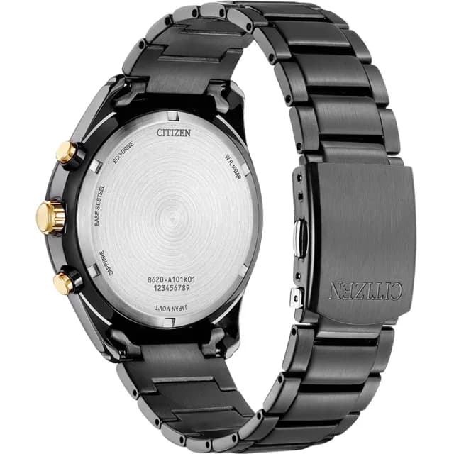 【CITIZEN 星辰】Chronograph 急速賽車 光動能計時男錶 手錶 禮物 推薦(CA4536-86X)