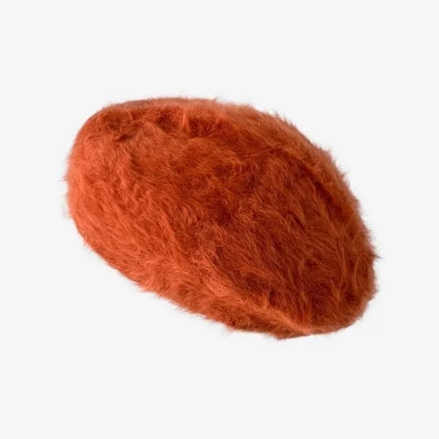 【巴黎精品】父親節禮物 貝雷帽畫家帽(加絨復古純色保暖男女帽子聖誕節情人節生日交換禮物9色p1aa68)