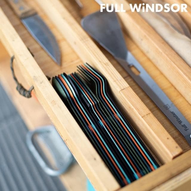 【Full Windsor】Magware 磁性餐具套裝組 MAG-FS(叉 刀 匙 鋁合金 露營炊具)