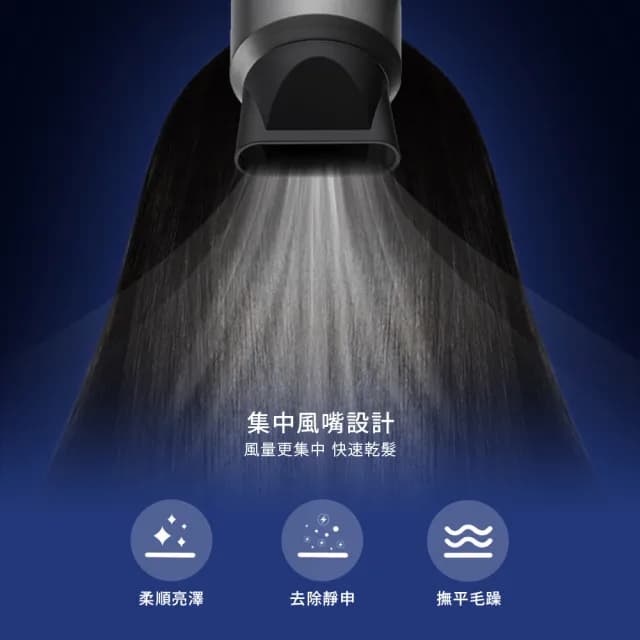 【Hiles】超輕量美型吹風機 HE-J4542(兩段控溫 速乾 大風量)