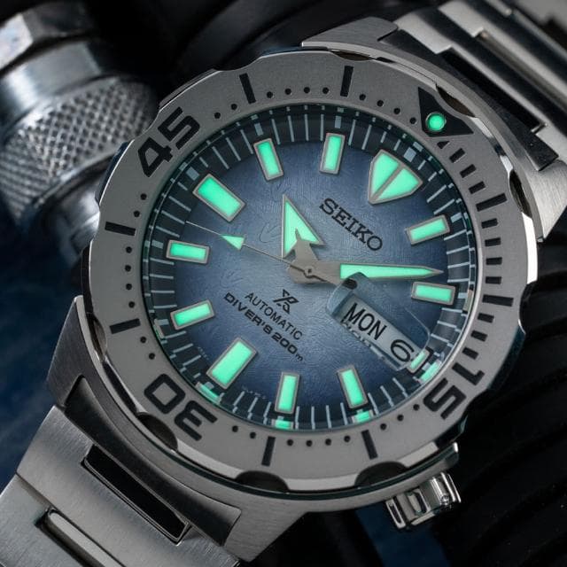【SEIKO 精工】Prospex 愛海洋 南極企鵝 200米潛水機械錶 指針錶 手錶 禮物 畢業(SRPG57K1/4R36-11C0H)
