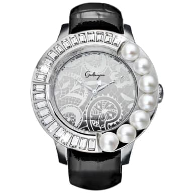 【Galtiscopio 迦堤】弦美珍珠系列 優雅腕錶 / 42mm 畢業禮物 送禮 推薦(AP16SS001BLS)