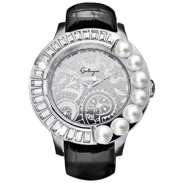 【Galtiscopio 迦堤】弦美珍珠系列 優雅腕錶 / 42mm 畢業禮物 送禮 推薦(AP16SS001BLS)