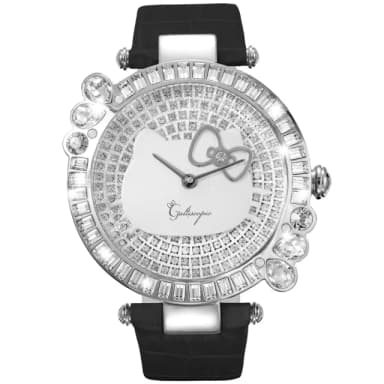 【Galtiscopio 迦堤】夢幻旋轉 Im Hello Kitty 水晶腕錶 / 48mm 畢業禮物 送禮 推薦(MGKYSS001BLS)