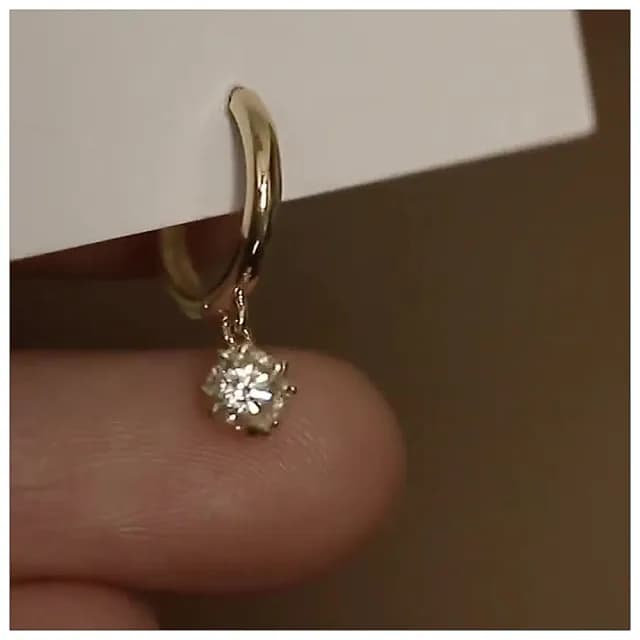 【HaNA 梨花】買一送一送針式耳環．輕奢感閃閃小水晶一眼萬年耳環(針式耳環 耳飾 耳圈 耳釘 耳